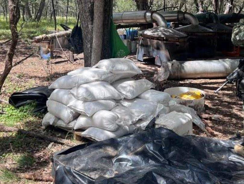 Sedena desmantela laboratorio de metanfetamina en Los Trigos